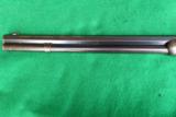 WINCHESTER MODEL 1873 RIFLE – 38-40 – clean all original – FLM CB TANG SIGHT – REASONABLE- 5 of 10