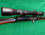 REMINGTON MODEL 8 IN ORIGINAL HIGH CONDITION IN 25 CAL WITH RARE CLAW MOUNT SCOPE - 12 of 12