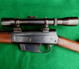 REMINGTON MODEL 8 IN ORIGINAL HIGH CONDITION IN 25 CAL WITH RARE CLAW MOUNT SCOPE - 11 of 12