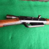 REMINGTON MODEL 8 IN ORIGINAL HIGH CONDITION IN 25 CAL WITH RARE CLAW MOUNT SCOPE - 4 of 12