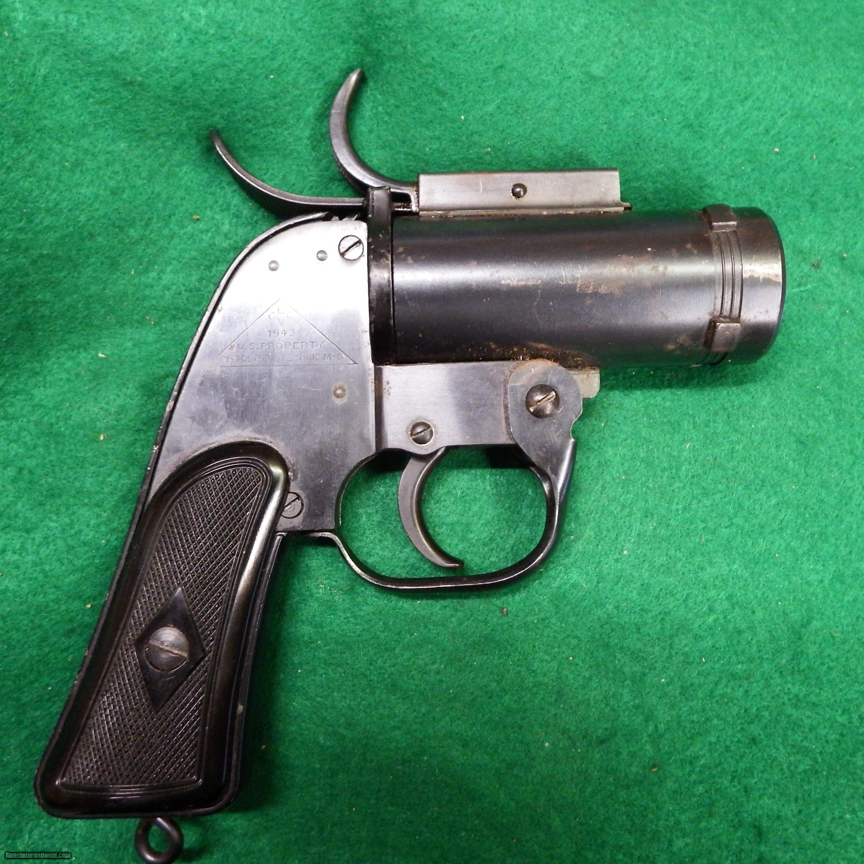 US AIR FORCE WWI 40 mm  FLARE PISTOL 