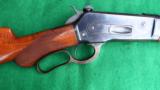 WINCHESTER 1886 DELUXE TD 45-70 EXTRA LT WT IN NEAR MUSEUM CONDITION WITH MANY SPECIAL FEATURES
- 9 of 11