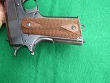 COLT 1911 US ARMY – EARLY MILITARY RIG - WITH LEATHER - NICE - 4 of 5
