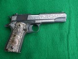 1911 45 ACP  Auto Ordnance  QUALITY ENGRAVED - one of a kind - 1 of 6