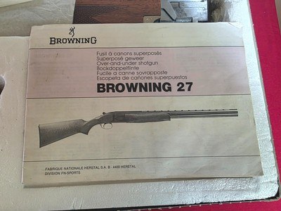 Browning B27 Superposed Liège Deluxe 12ga – As New in Original Box – Belgian FN - Image 3 of 15