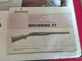 Browning B27 Superposed Liège Deluxe 12ga – As New in Original Box – Belgian FN - Image 3 of 15