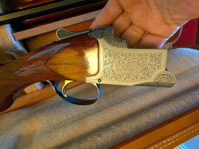 1962 Browning Superposed Pigeon Grade – 12 Gauge – Like New Original Condition – Original Browning Hartman Case - Image 7 of 9