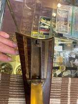 JCSH GOLCHER CAP AND BALL RIFLE. Rare 60 caliber, set trigger, custom sight adjustment custom brass work - Image 13 of 15