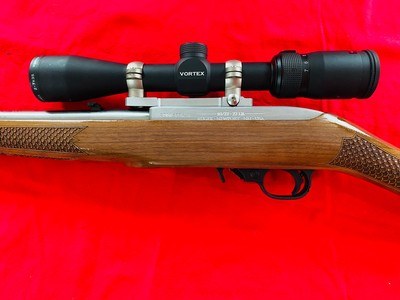 Ruger Talo 10/22 with Leupold rings and bases and vortex 2x7 scope - Image 12 of 14