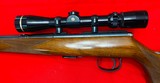 Anschutz 22 rifle with Leupold vx3 2.5 x 8 scope with nice wood and in great shape - Image 4 of 8