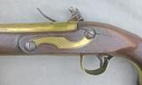 Fine British Flintlock Brass Bbl. Trade Pistol - 5 of 13