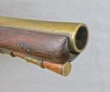 Fine British Flintlock Brass Bbl. Trade Pistol - 13 of 13
