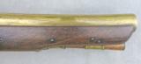 Fine British Flintlock Brass Bbl. Trade Pistol - 3 of 13