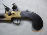15-2 British Over/Under Tap-Action Box Lock Flint Pistol - 10 of 15