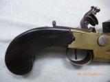 15-2 British Over/Under Tap-Action Box Lock Flint Pistol -PRICE REDUCE - 14 of 15