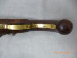 14-163 Fine British Flintlock Brass BBL. Trade Pistol- PRICE REDUCE - 12 of 15