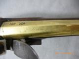 14-163 Fine British Flintlock Brass BBL. Trade Pistol- PRICE REDUCE - 4 of 15