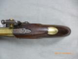 14-163 Fine British Flintlock Brass BBL. Trade Pistol- PRICE REDUCE - 13 of 15