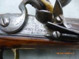 15-27 Fine British Flintlock Brass BBL Trade Pistol - 13 of 15