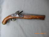 15-27 Fine British Flintlock Brass BBL Trade Pistol - 15 of 15