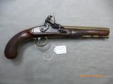 FINE BRITISH FLINTLOCK BRASS BBL. TRADE PISTOL- 1 of 22