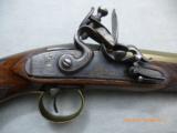 FINE BRITISH FLINTLOCK BRASS BBL. TRADE PISTOL- 2 of 22