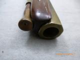 FINE BRITISH FLINTLOCK BRASS BBL. TRADE PISTOL- 14 of 22
