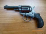 Model 1877 Colt Lightening 38 caliber 2 line addresson top of barrel - 2 of 19
