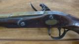 Fine British Flintlock Brass BBL Trade Pistol - 7 of 17