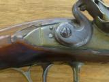 Fine British Flintlock Brass BBL Trade Pistol - 13 of 17