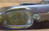 Fine British Flintlock Brass BBL Trade Pistol - 16 of 17