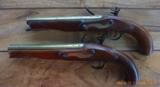 Pair of Fine British Flintlock Trade Pistol - 6 of 25