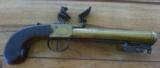 French Flintlock Blunderbuss Knife Pistol - 1 of 15