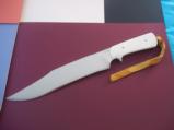 MASTER SHIVA KI ORIGINAL GUNG-HO KNIFE MADE FOR SPECIAL CUSTOM KNIFE HANDBOOK ISSUE 1985-SHARPEST KNIFE EVER SHEATHED! - 2 of 9