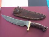 SHIVA KI FIRST EVER KNIFE MADE 1975-GATOR HUNTER-COCOBOLO HANDLE-HISTORICAL KNIFE FROM LOUISIANA 