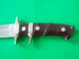 HAROLD CORBY ONE-OF-A-KIND SUB-HILTED COMBAT/FIGHTER-NUMBER O1-NEVER REPRODUCED-ASTONISHING KNIFE FROM AMERICA'S BEST MAKER ! - 4 of 5