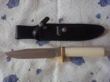 RANDALL MODEL # 5-7" CAMP & TRAIL KNIFE-IVORY HANDLE-SHOWN IN BOOK-A BEAUTY! - 5 of 5