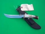 RANDALL MODEL # 4-7" BIG GAME & SKINNER-SELECTED INDIA SAMBAR STAG HANDLE--BEAUTIFUL PIECE FROM THE SHOP! - 2 of 8