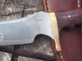 SHIVA KI VERY FIRST GATOR HUNTER EVER MADE-1975- FIRST KNIFE MADE-ORIGINAL LEATHER SCABBARD-HISTORICAL SIGNIFICANCE - 3 of 15