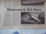 WILLIAM R. "BILL" HURT SUPER-DUPER CAMP KNIFE-THE BEST-SECOND MODEL EVER MADE APRIL 1997 - 13 of 15