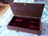 CUSTOM SOLID OAK PRESENTATION CASE FOR BOWIE OR LARGE KNIFE-GORGEOUS1981-CUSTOM OAK PRESENTATION CASE FOR BOWIES KNIVES-FITS RANDALL SMITHSONIAN-1981- - 10 of 15