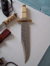 ASTONISHING KNIFE COLLECTION: 5 RARE RANDALL "KITS" KNIVES-WAYNE BUXTON-HAROLD CORBY "YENZER" BOWIES-RARE RANDALL # 14-SPECIAL # 4 - 13 of 15