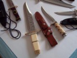 ASTONISHING KNIFE COLLECTION: 5 RARE RANDALL "KITS" KNIVES-WAYNE BUXTON-HAROLD CORBY "YENZER" BOWIES-RARE RANDALL # 14-SPECIAL # 4 - 12 of 15