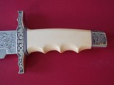 HAROLD CORBY 1 OF 1 MASTERPIECE YENZER -RON SKAGGS-DONNIE DAVIS ENGRAVING-STUNNING KNIFE AS ONLY CORBY CAN DO - 12 of 12