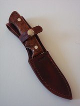 Harold Corby "The Elk Skinner" April 2013 production Stabilized wood handle, German Silver Rivets, one of The Last model Made That Year A Be - 6 of 6