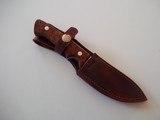 Harold Corby "The Elk Skinner" April 2013 production Stabilized wood handle, German Silver Rivets, one of The Last model Made That Year A Be - 1 of 6
