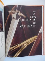 JEAN TANAZACQ "RIX DAGGER" "COUTEAUX DE VAUTRAIT" "DAGUE DE VENERIE" SOLID BRASS HARDWARE EBONY HANDLE- AKA "PICK S - 1 of 15