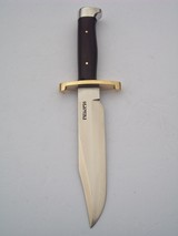 randall model # 14 "attack" 7-1/2" blade brass lugged guard with "L" quillions brazilian rosewood handle duralumin Crow's - 6 of 16