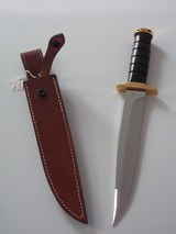 JEAN TANAZCAQ "BAVI 2" MOUNTED IN LEATHER WASHERS-EQUIPPED WITH A FUNCTIONAL FEROCIOUS SAWTEETH THAT WORKS! - 2 of 17