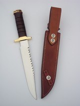 JEAN TANAZCAQ "BAVI 2" MOUNTED IN LEATHER WASHERS-EQUIPPED WITH A FUNCTIONAL FEROCIOUS SAWTEETH THAT WORKS! - 6 of 17